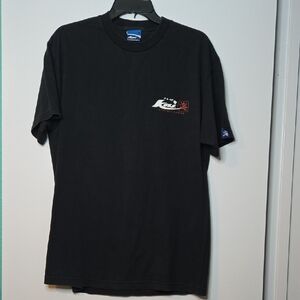 Kai Black Fish T-Shirt GUC Sz L
